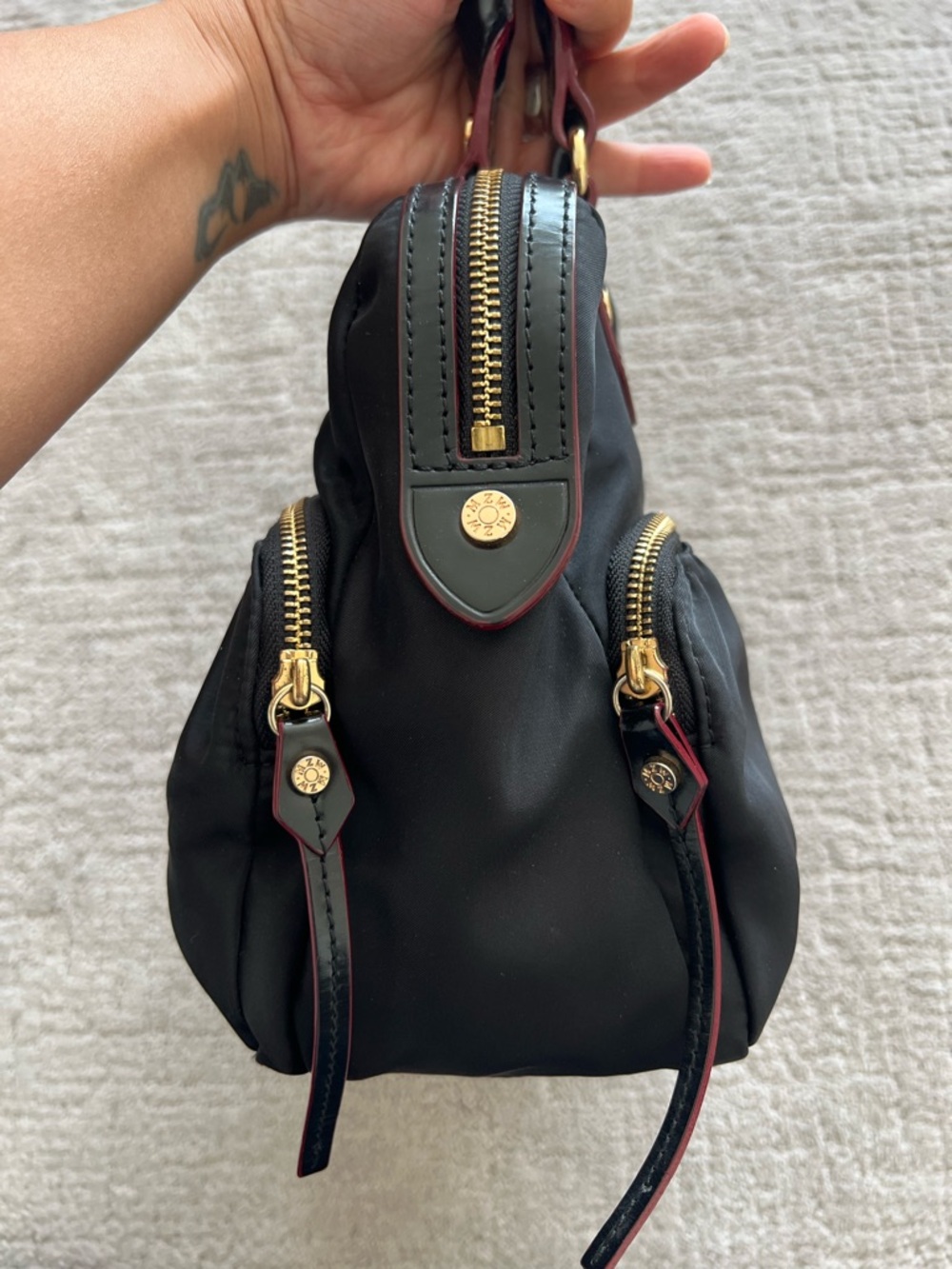 MZ Wallace Jane Bedford Black Shoulder Bag - Picture 4 of 16